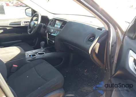 2015 Nissan Pathfinder S z USA, uszkodzony, nr VIN 5N1AR2MN8FC663640